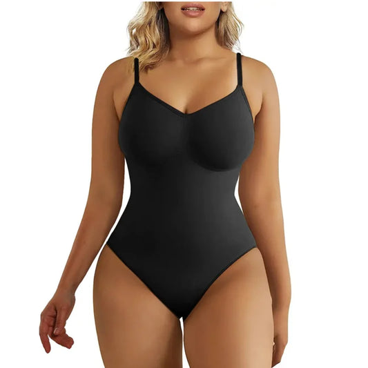 V-Neck Shapewear Bodysuit